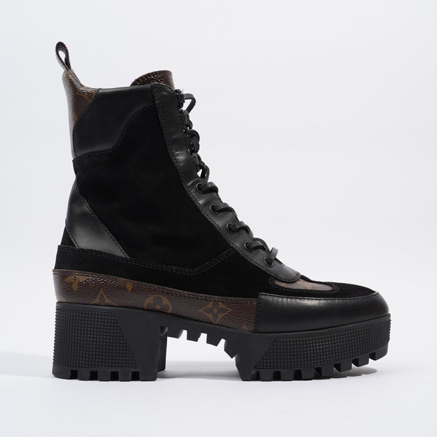 Louis Vuitton Womens Wonderland Boot Black / Gold EU 36 / UK 3 – Luxe  Collective