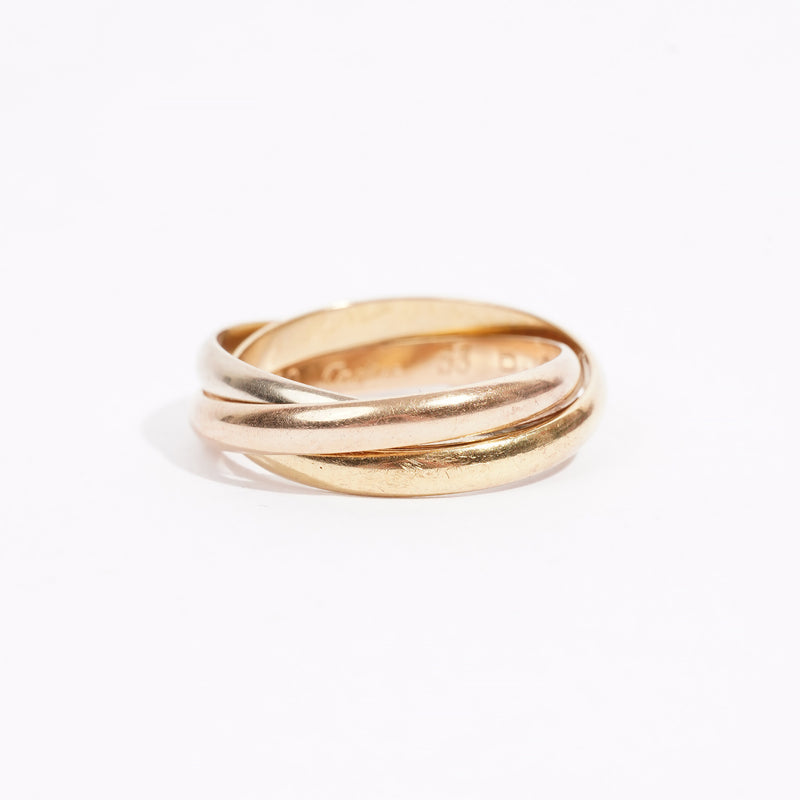  Trinity Ring Yellow Gold / White Gold Rose Gold 53
