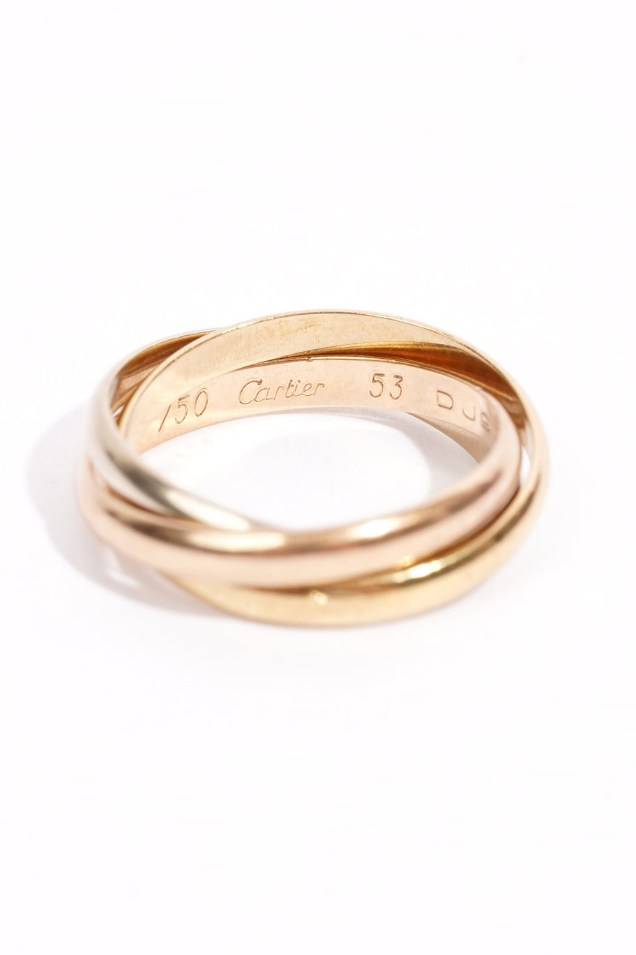 Trinity Ring Yellow Gold / White Gold Rose Gold 53 Image 2