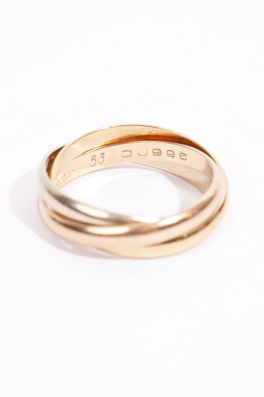 Trinity Ring Yellow Gold / White Gold Rose Gold 53 Image 3