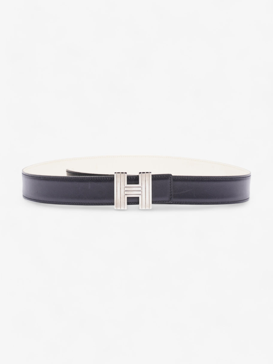 H Belt Black / Cream Leather 78 Image 1