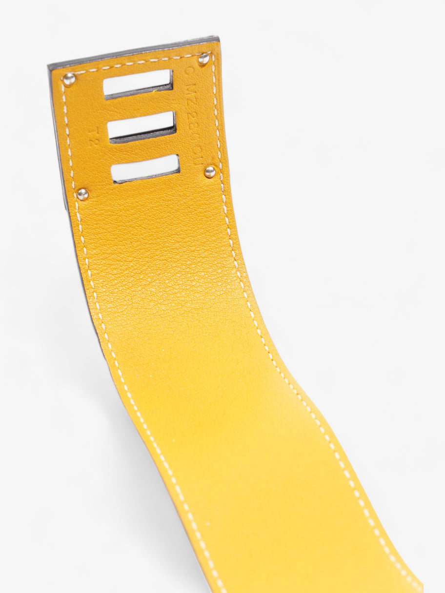 Kelly Dog Bracelet Navy / Orange Leather T2 Image 7