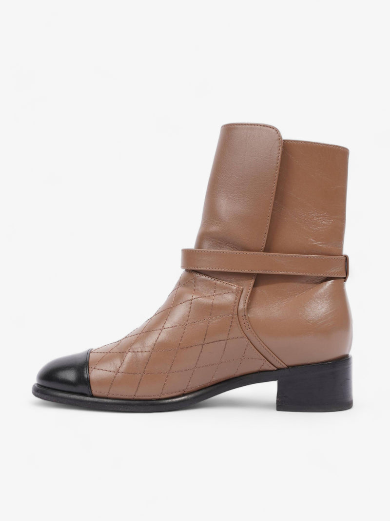  Ankle Boots Tan Leather EU 37 UK 4