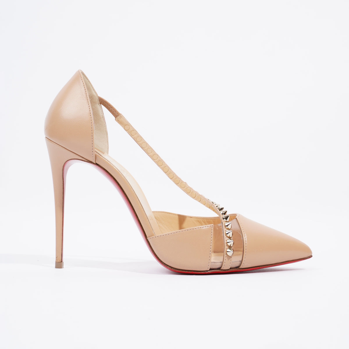 Louboutin spike sale cross heels