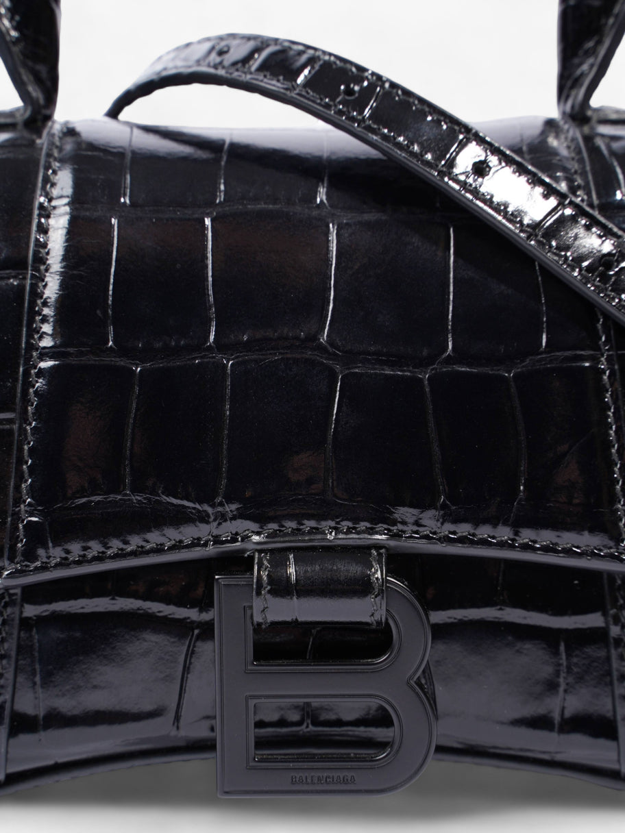 Hourglass Black Embossed Leather XS Image 3