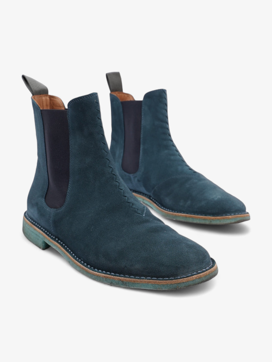 Ankle Boot Blue Suede EU 43 UK 9 Image 9
