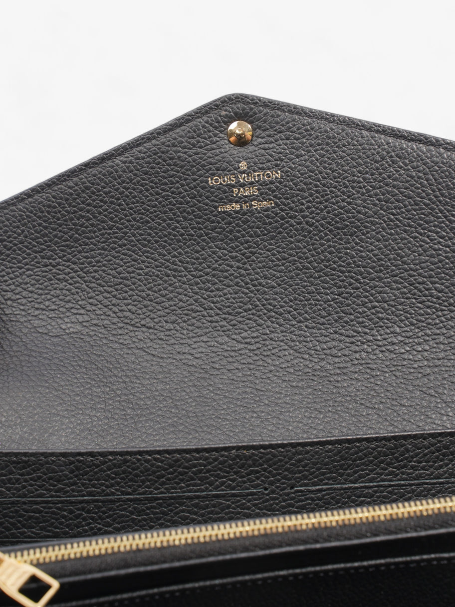 Sarah Wallet Black Empreinte Leather Image 15