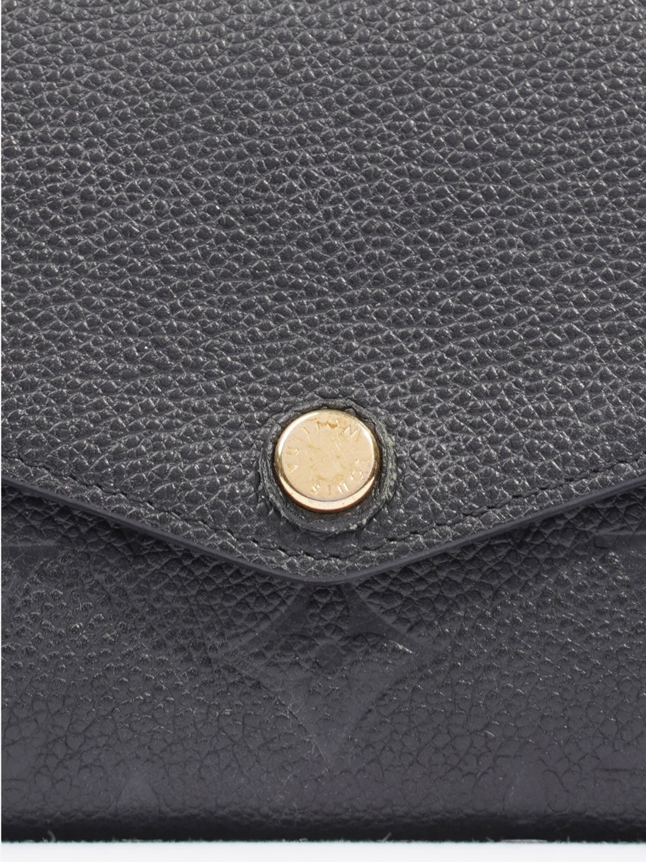 Sarah Wallet Black Empreinte Leather Image 2