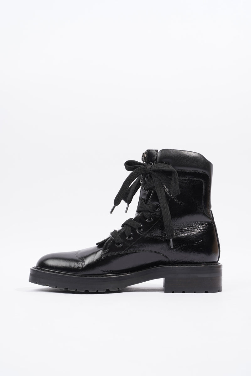 saint laurent paris combat boot