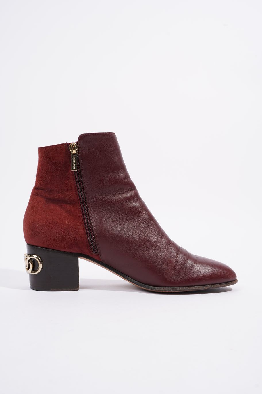 Ankle Boot Red Leather EU 41 UK 8 Image 4