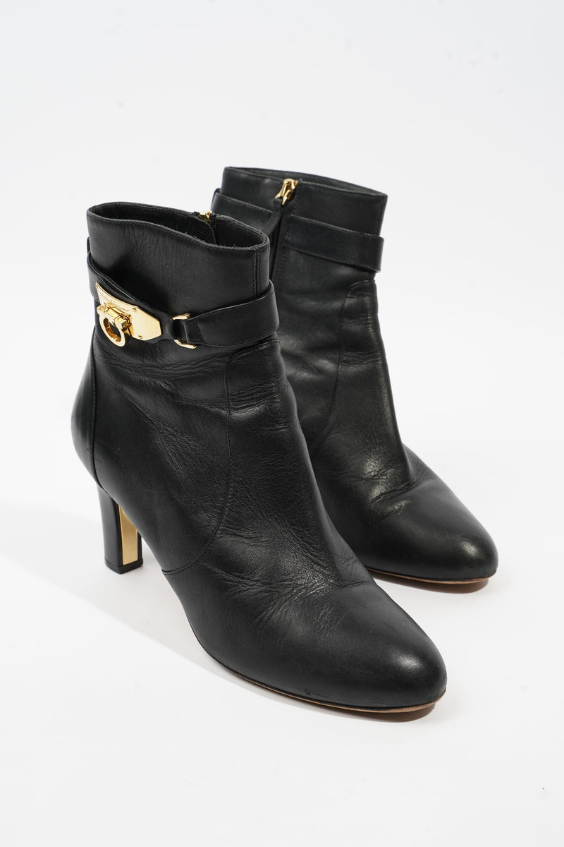  Ankle Boot Black Leather EU 41.5 UK 8.5
