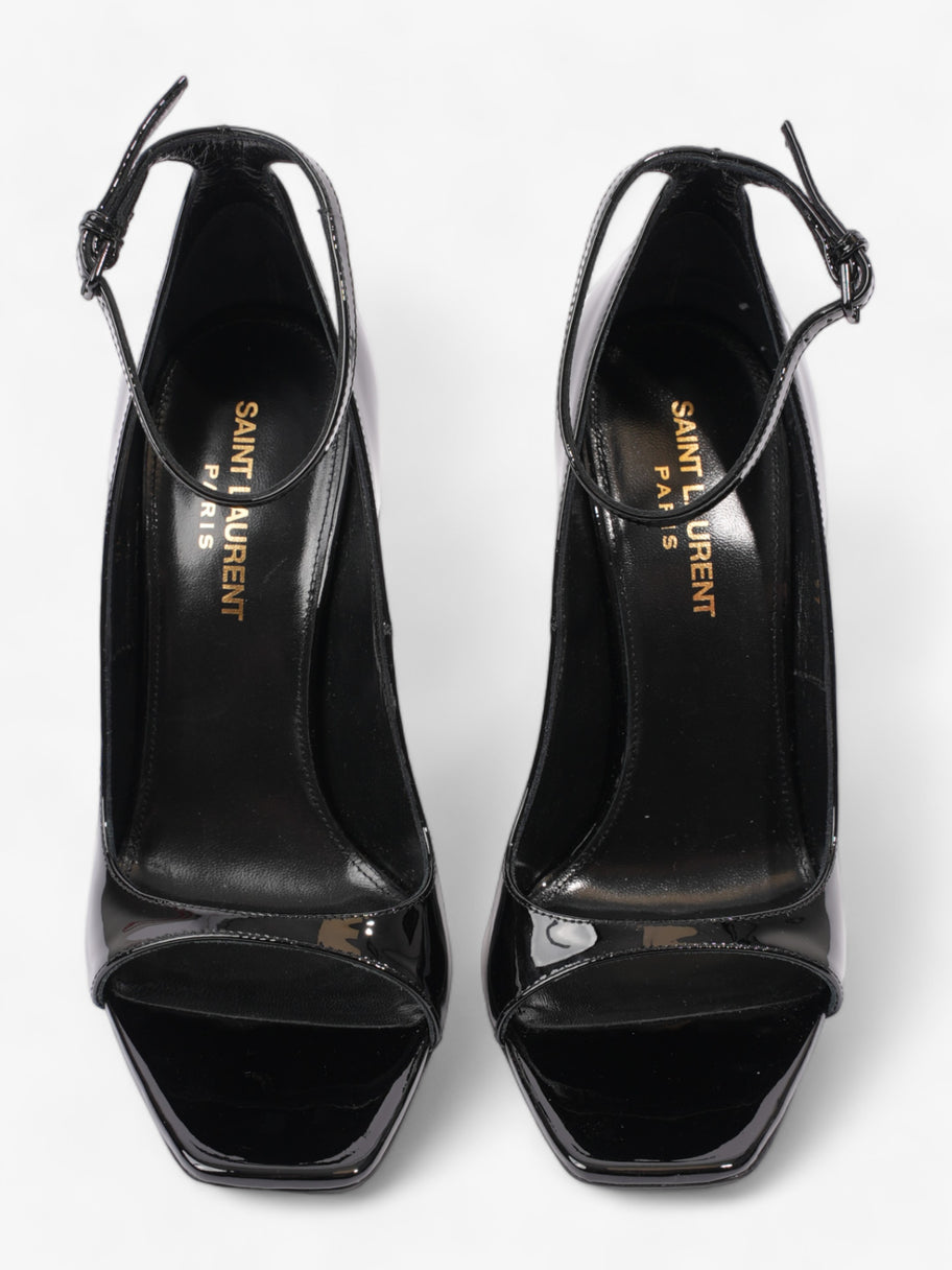 Opyum Open Toe Heels 110mm Black Patent Leather EU 37 UK 4 Image 8