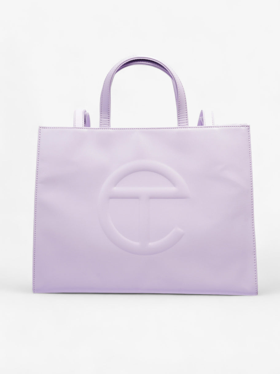 Shopping Bag Lilac Polyurethane Medium Image 1