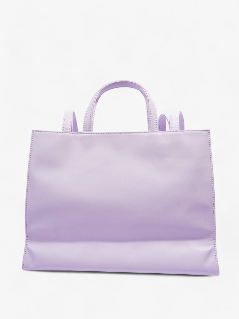 Shopping Bag Lilac Polyurethane Medium Image 3