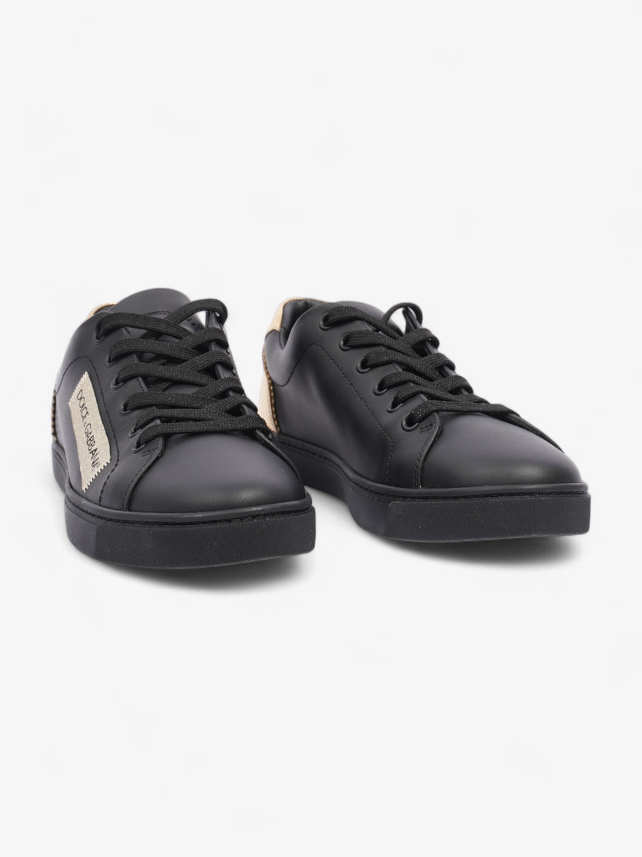 Low-top Sneakers Black / Gold Leather EU 38 UK 5 Image 2