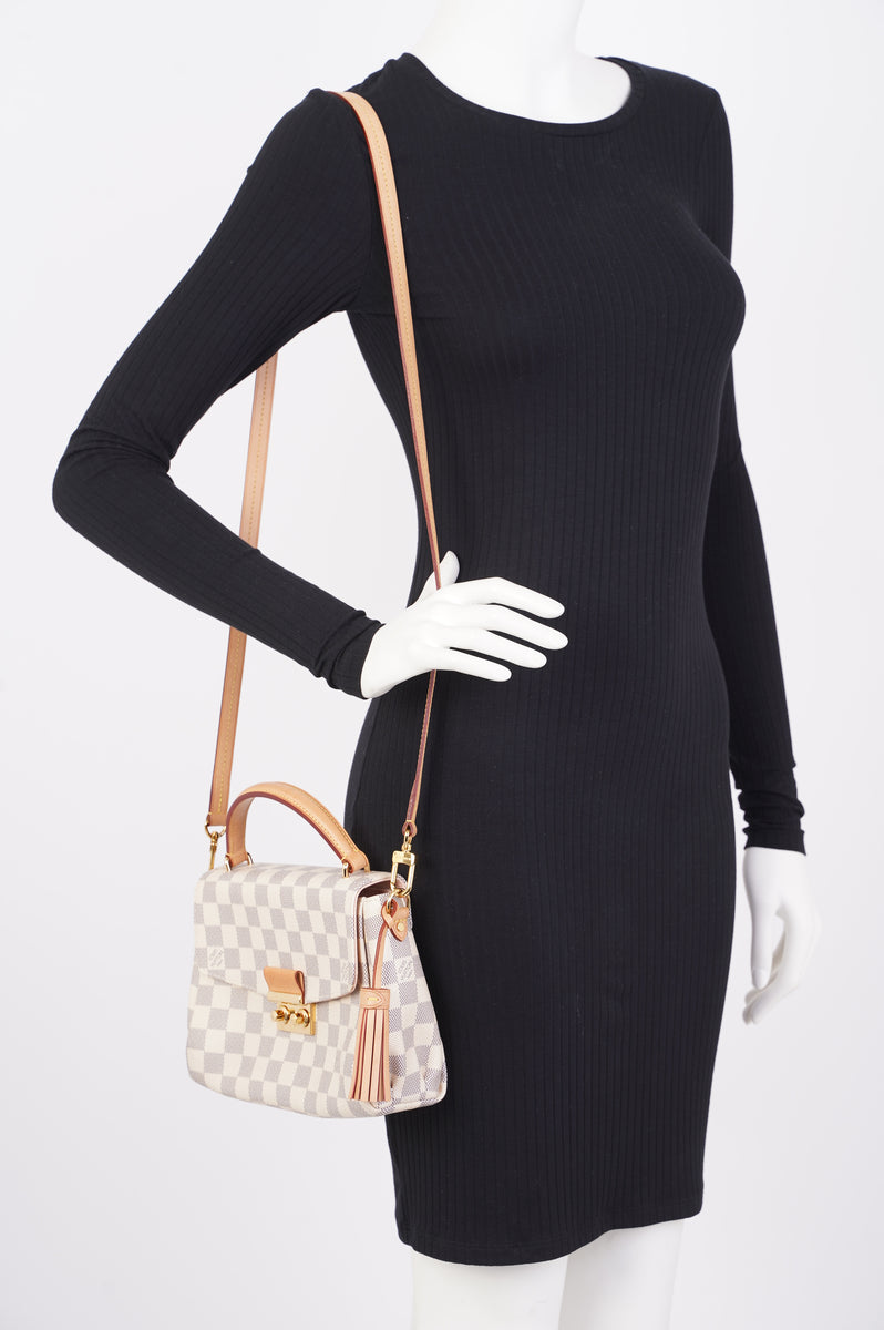 Louis Vuitton Croisette Bag Damier Azur Canvas – Luxe Collective