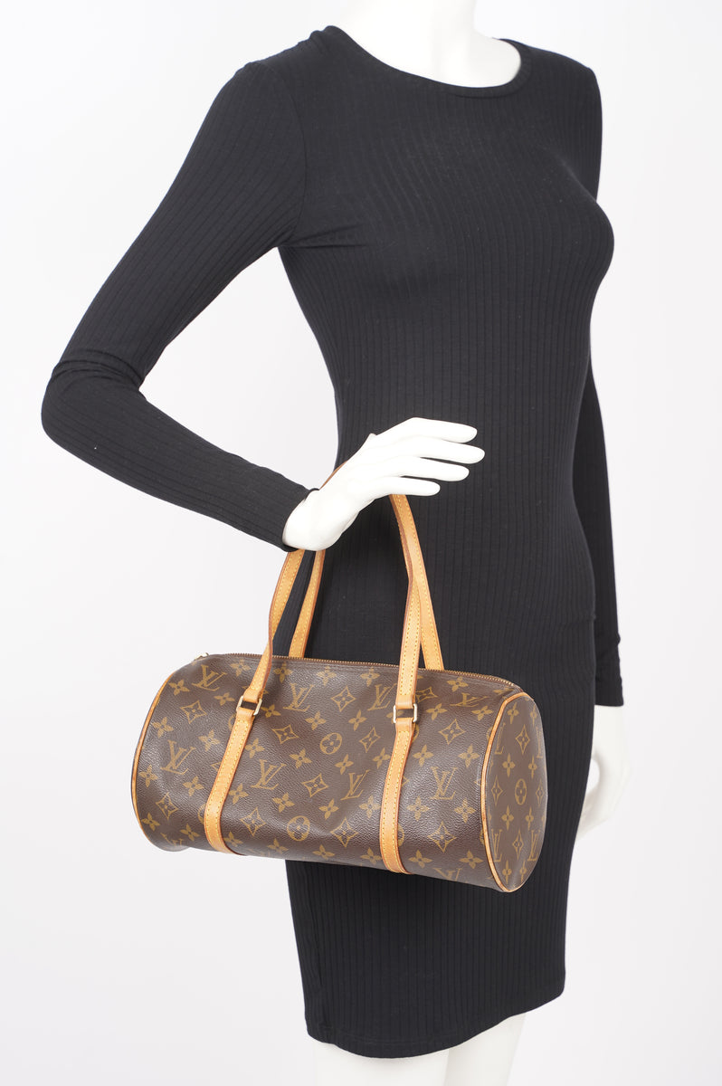 Preloved Louis Vuitton Monogram Papillon 30 Shoulder Bag J63D9CQ 04132 –  KimmieBBags LLC