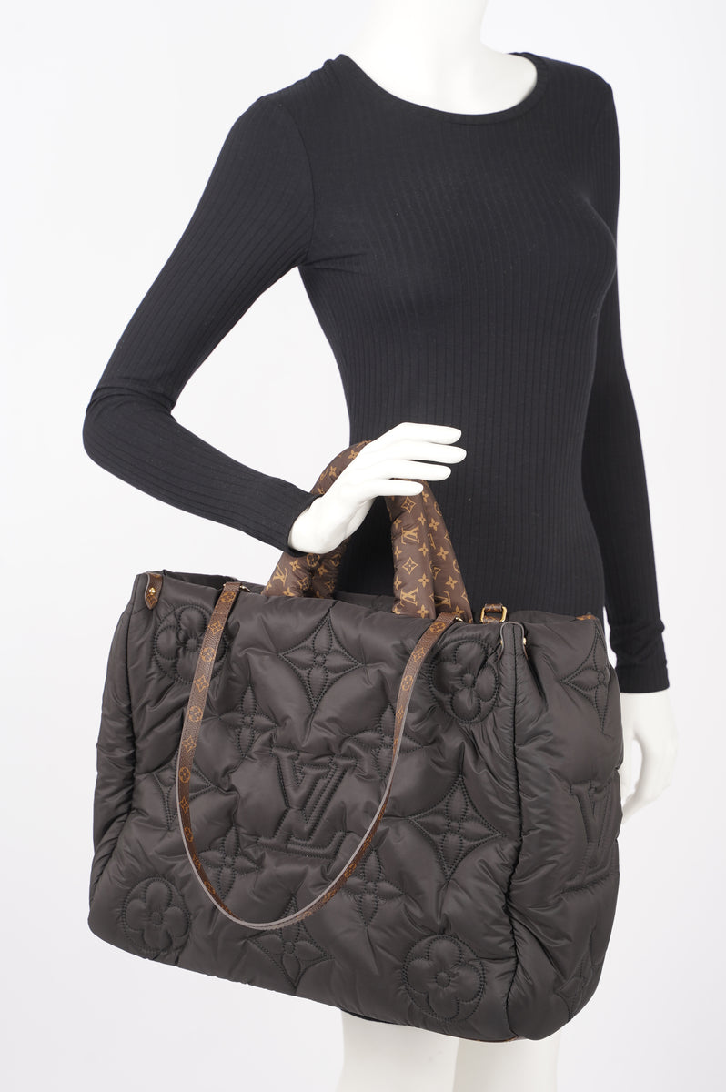 Louis Vuitton Econyl® Monogram Pillow OnTheGo GM - Black Totes, Handbags -  LOU706405