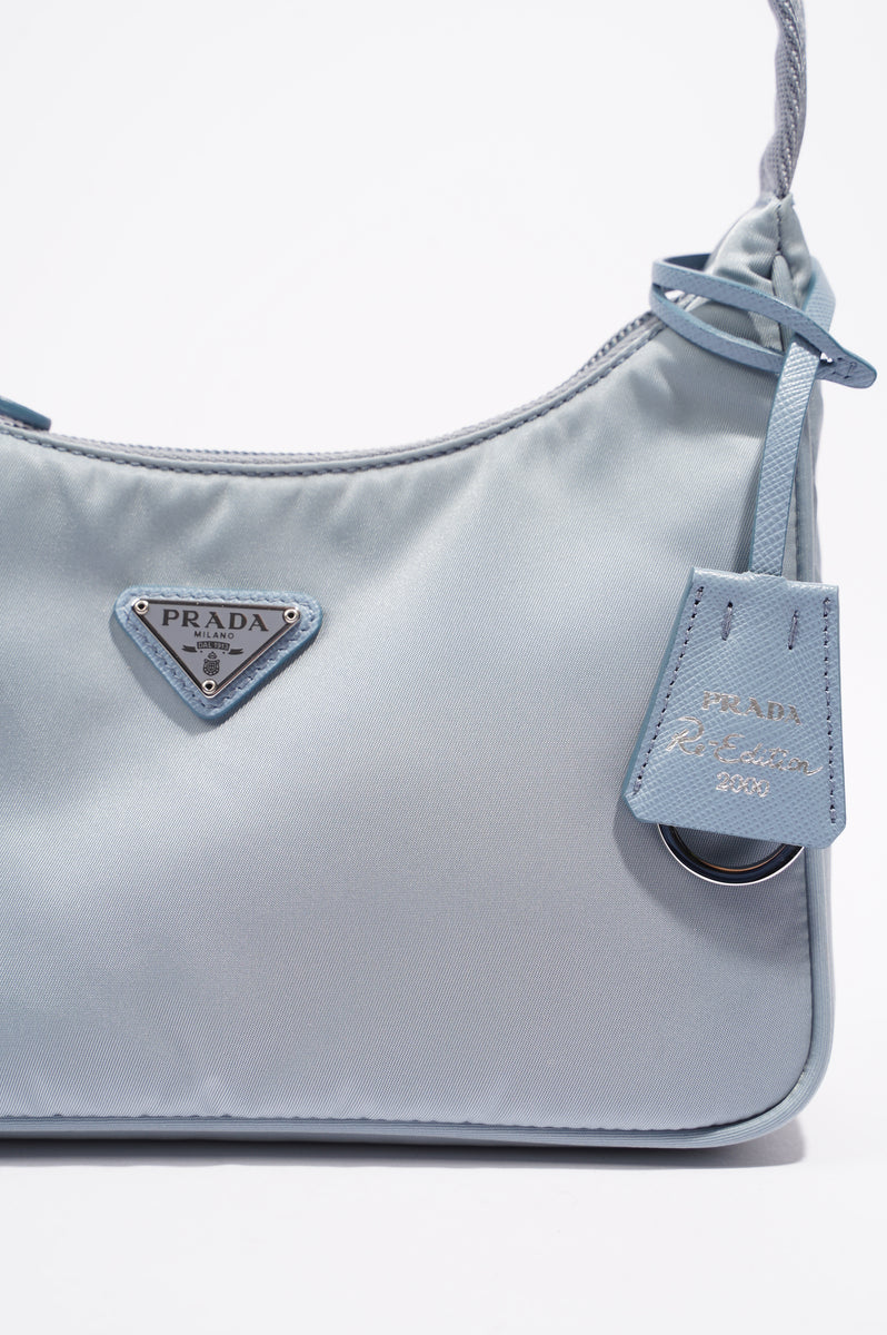Prada Re-Edition 2000 Mini Bag in Desert Beige Re-Nylon with Silver  Hardware - SOLD