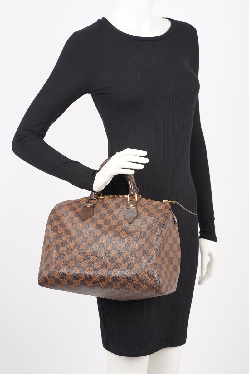 Louis Vuitton Speedy Bandoulière 30 Damier Ebene