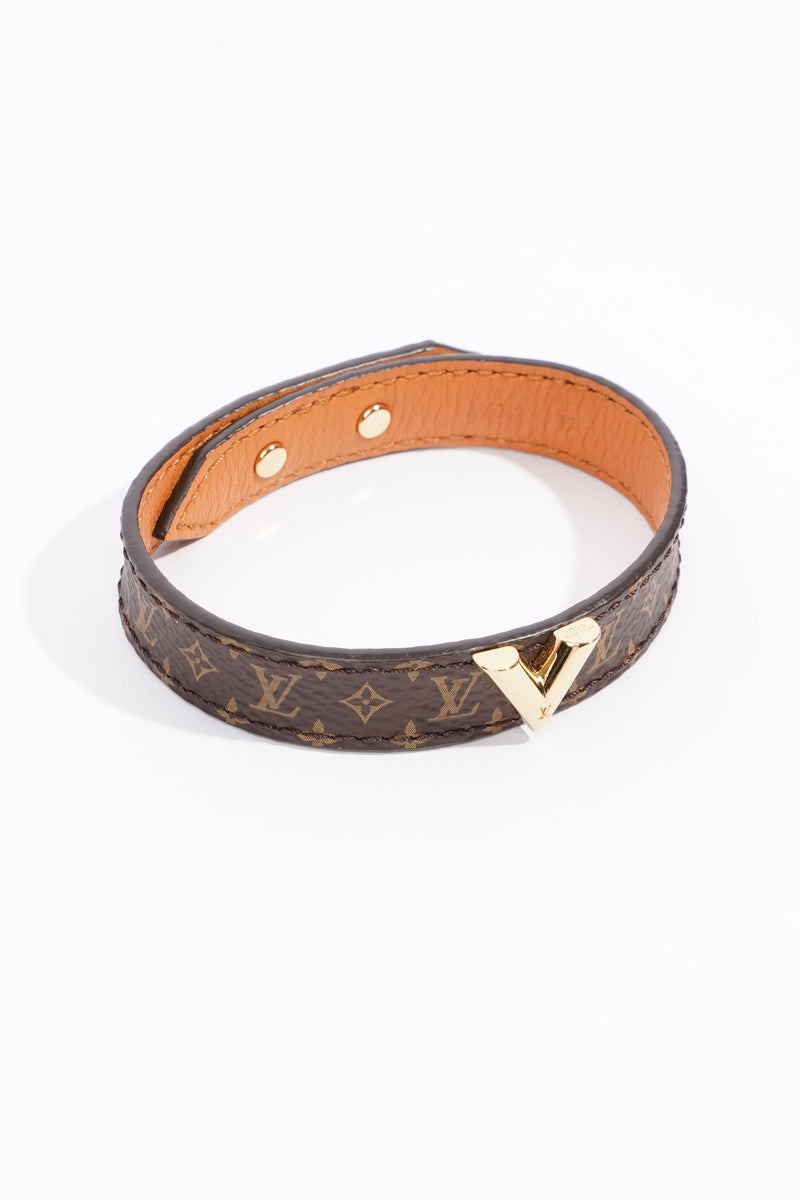 Louis Vuitton Womens Essential V Bracelet Monogram Canvas – Luxe Collective