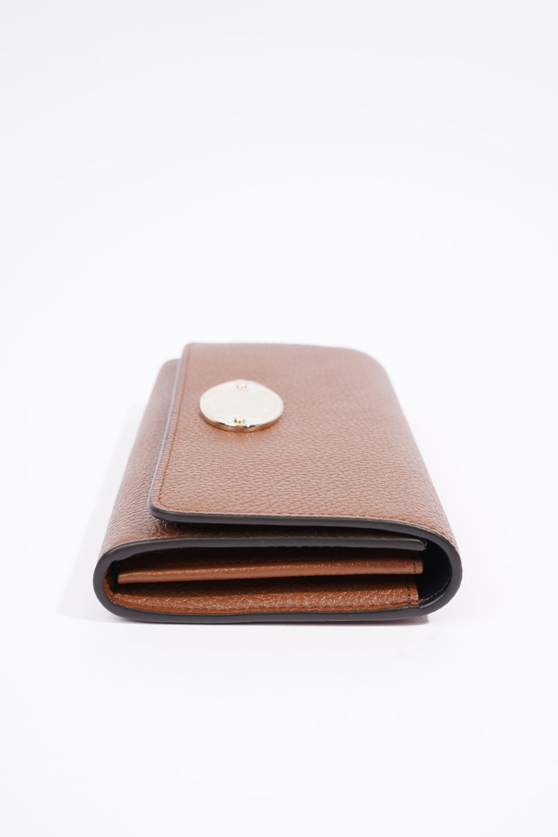 Mulberry Continental Wallet Oak Leather Luxe Collective