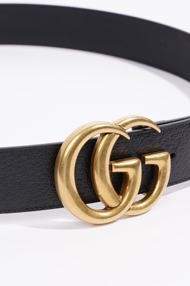 Black Double G Belt