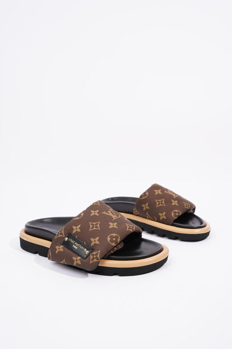 Louis Vuitton Womens Pillow Slide Monogram EU 37 / UK 4 – Luxe