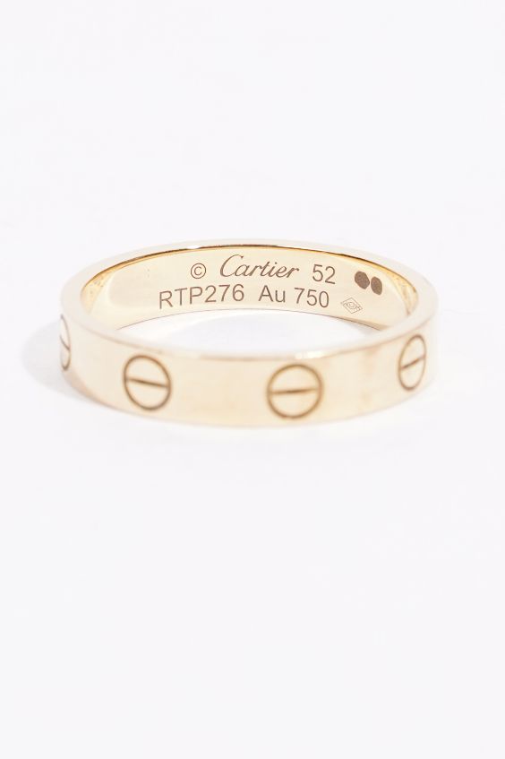 Cartier 2025 ring hallmark