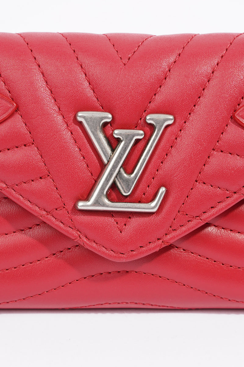 Louis Vuitton New Wave Wallet Red Leather – Luxe Collective