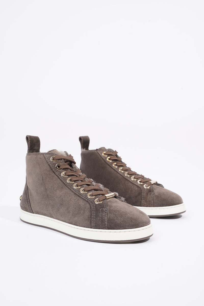 Jimmy choo colt hotsell high top trainers