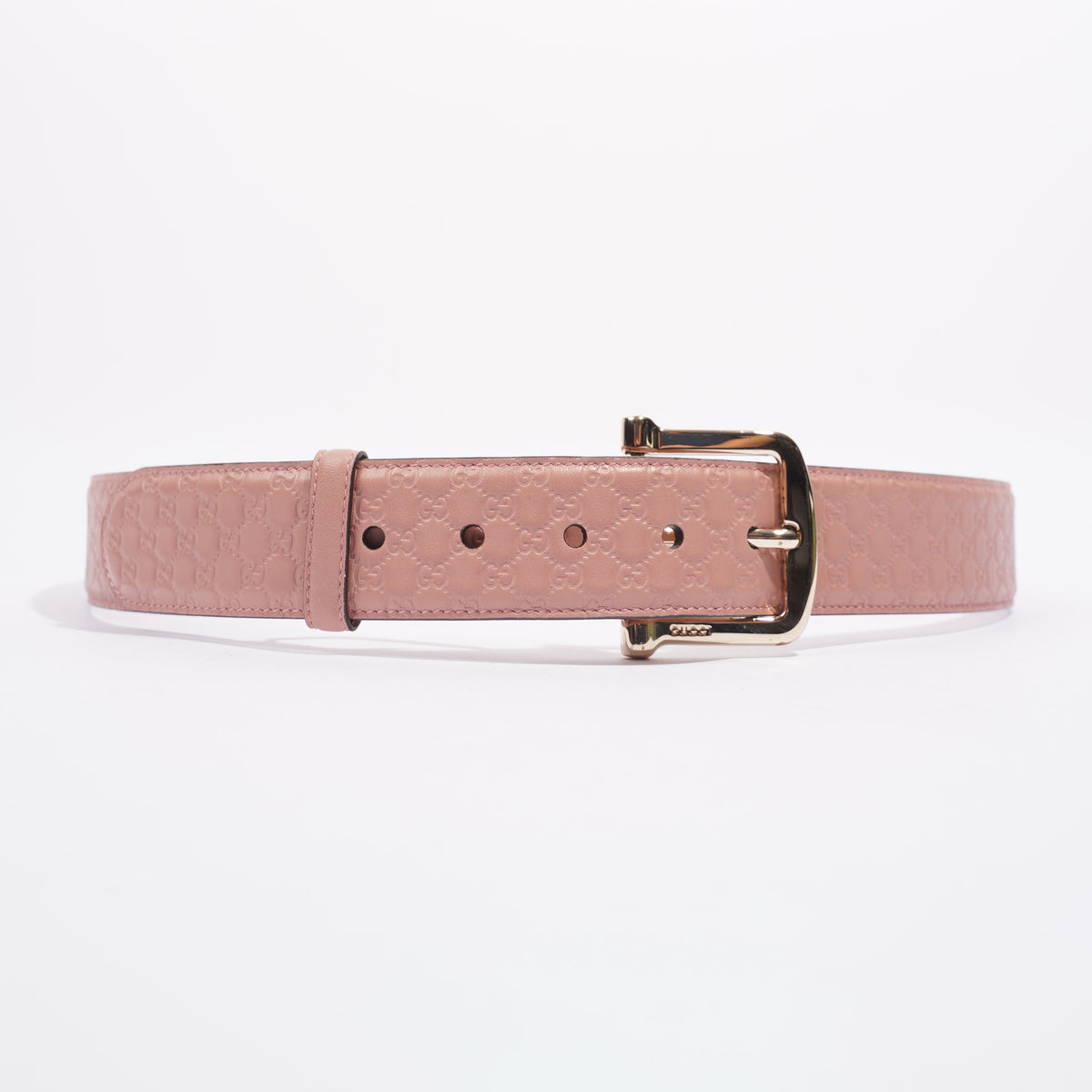 Gucci store blush belt