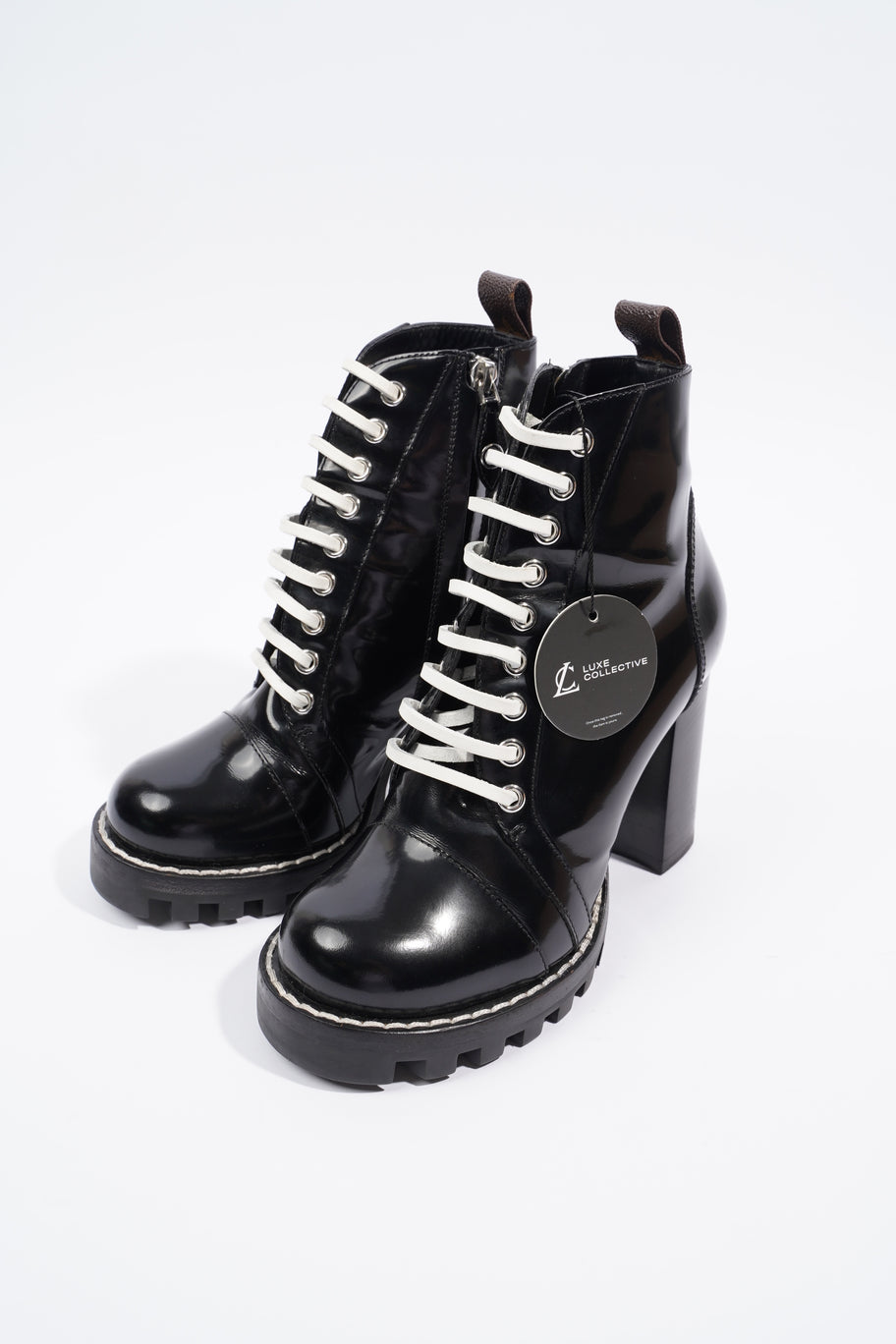Louis Vuitton Star Trail Ankle Boot Patent Black EU 36 / UK 3 Image 9