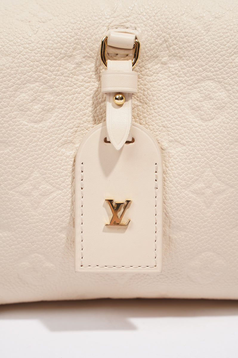 Louis Vuitton Malle Souple Empreinte Embossed White Leather – Luxe  Collective