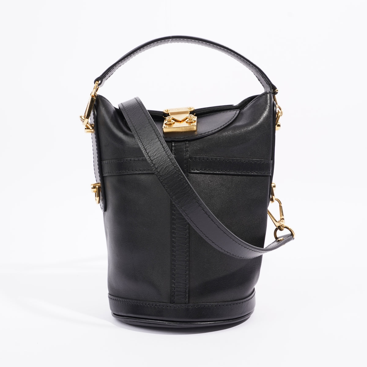 Black louis duffle online bag