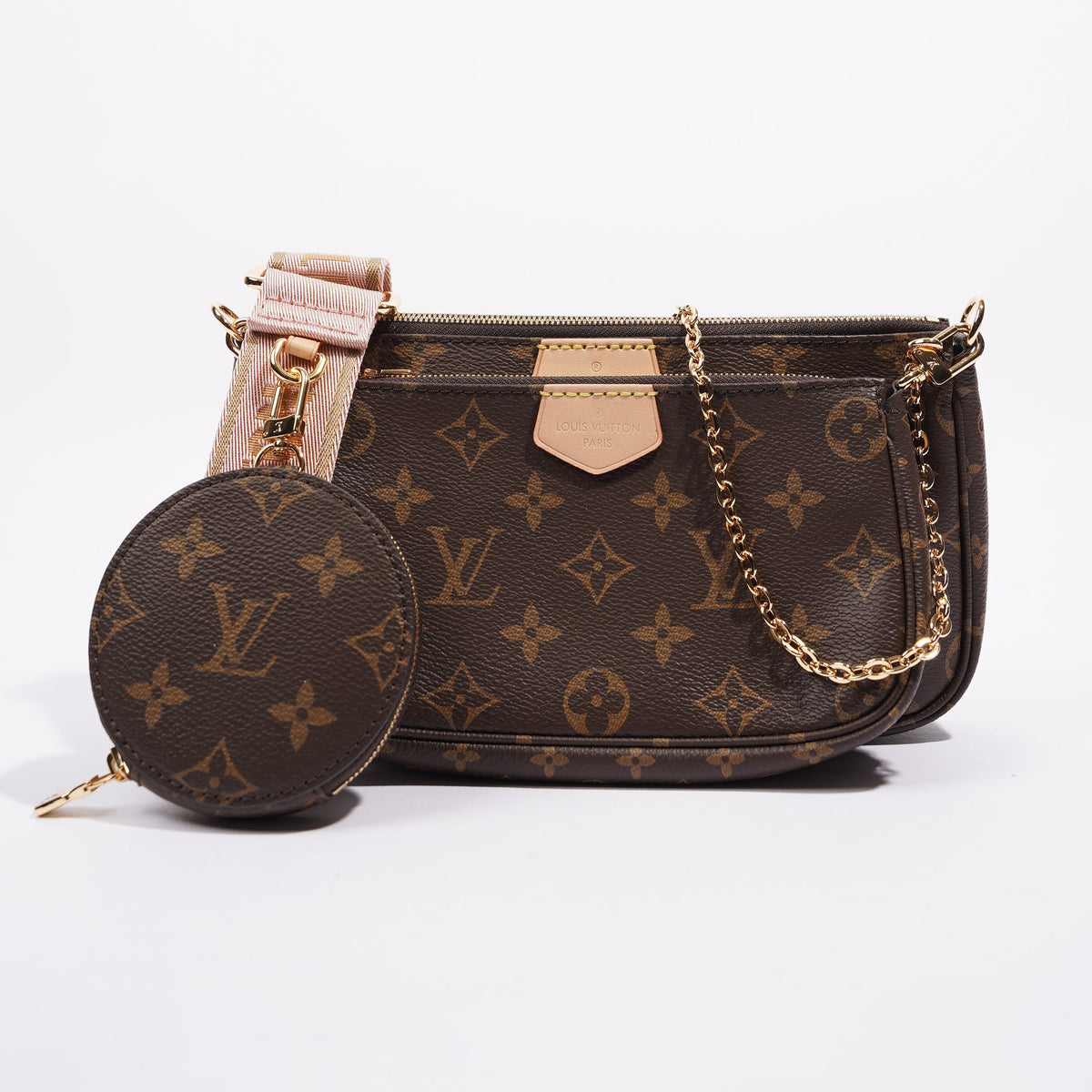 Louis Vuitton - Multi Pochette Monogram Canvas Crossbody Bag