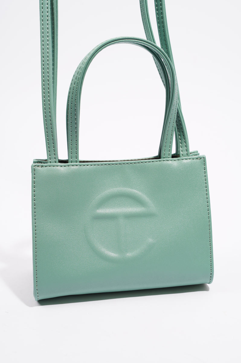 Telfar Womens Shopping Bag Sage Small – Luxe Collective