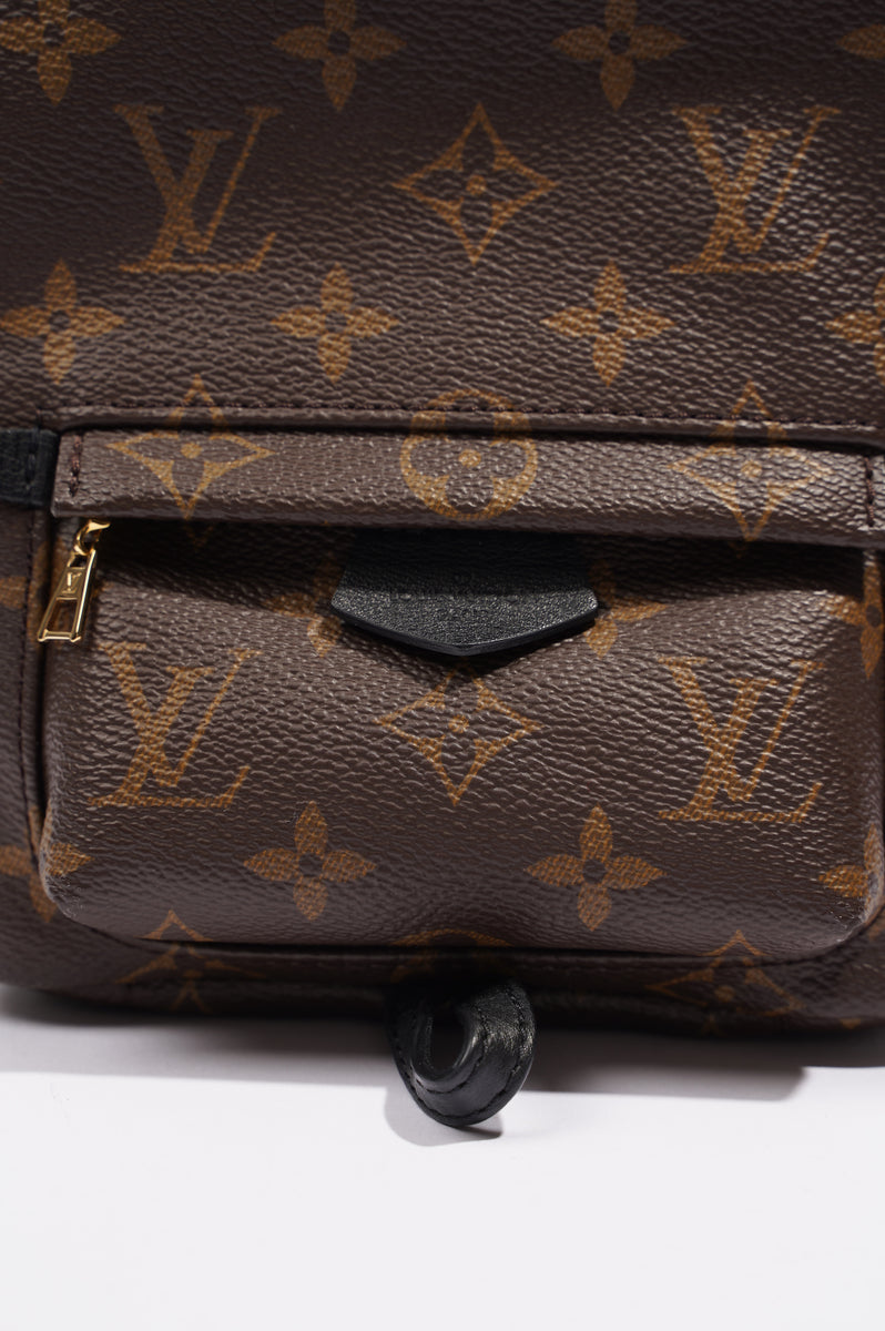 Used Brown Louis Vuitton Monogram Palm Springs MM Backpack