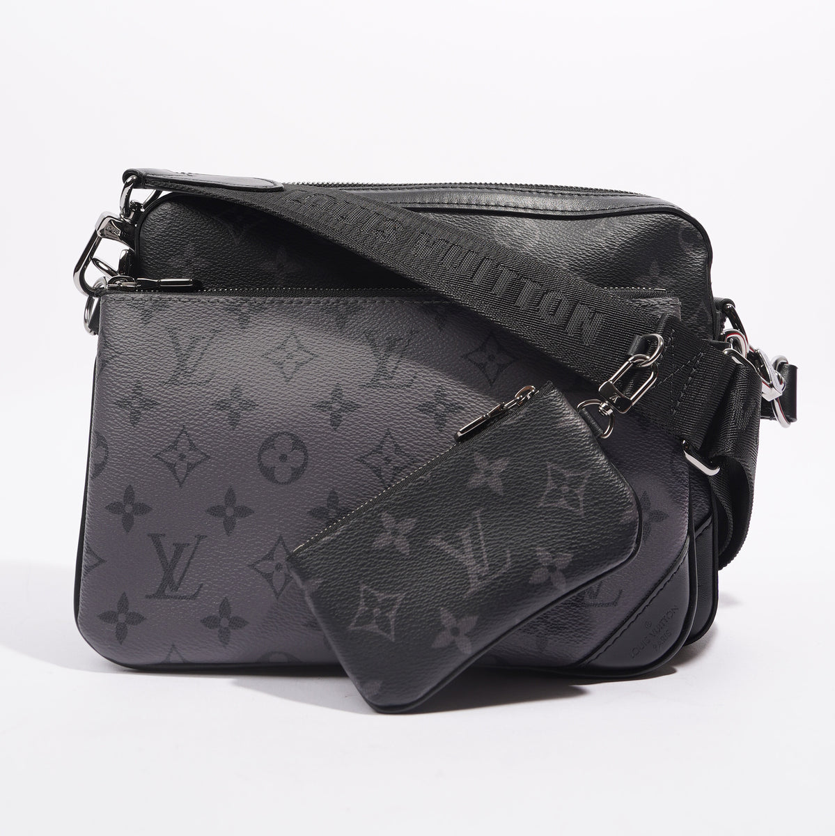 Louis Vuitton Trio Messenger Black autres Cuirs