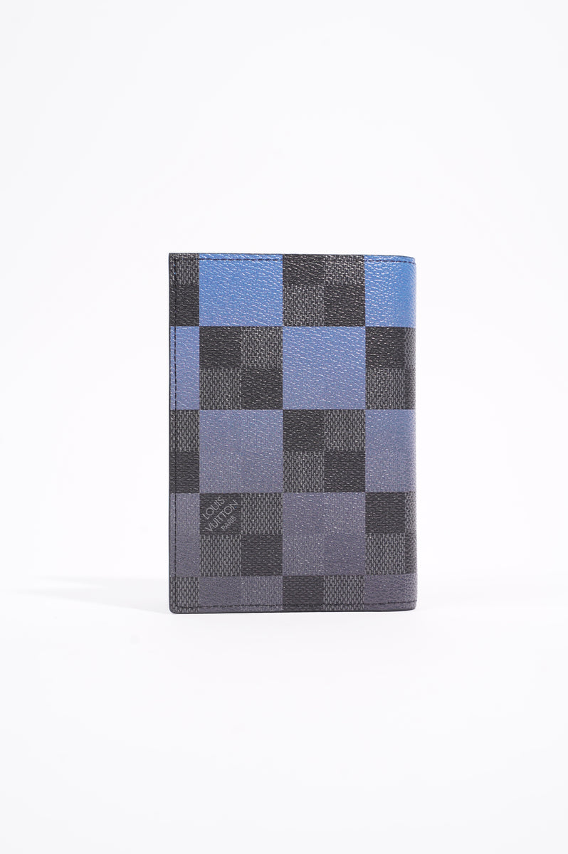 Louis Vuitton Slender Wallet Blue Damier Graphite