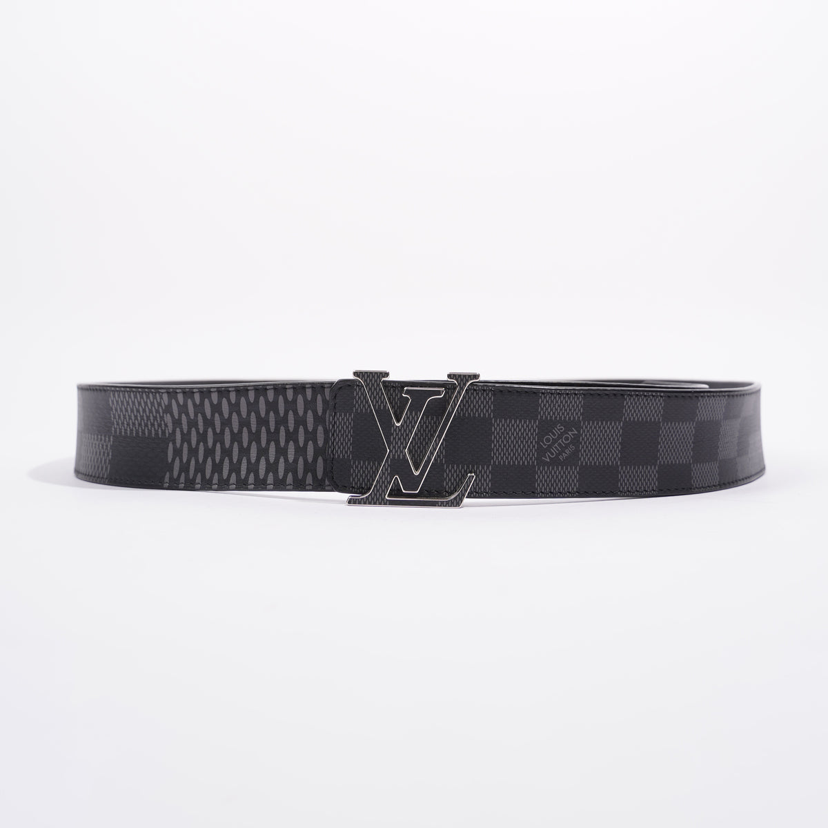 Lv checkered belts Damier azur and graphite : r/designerdupes