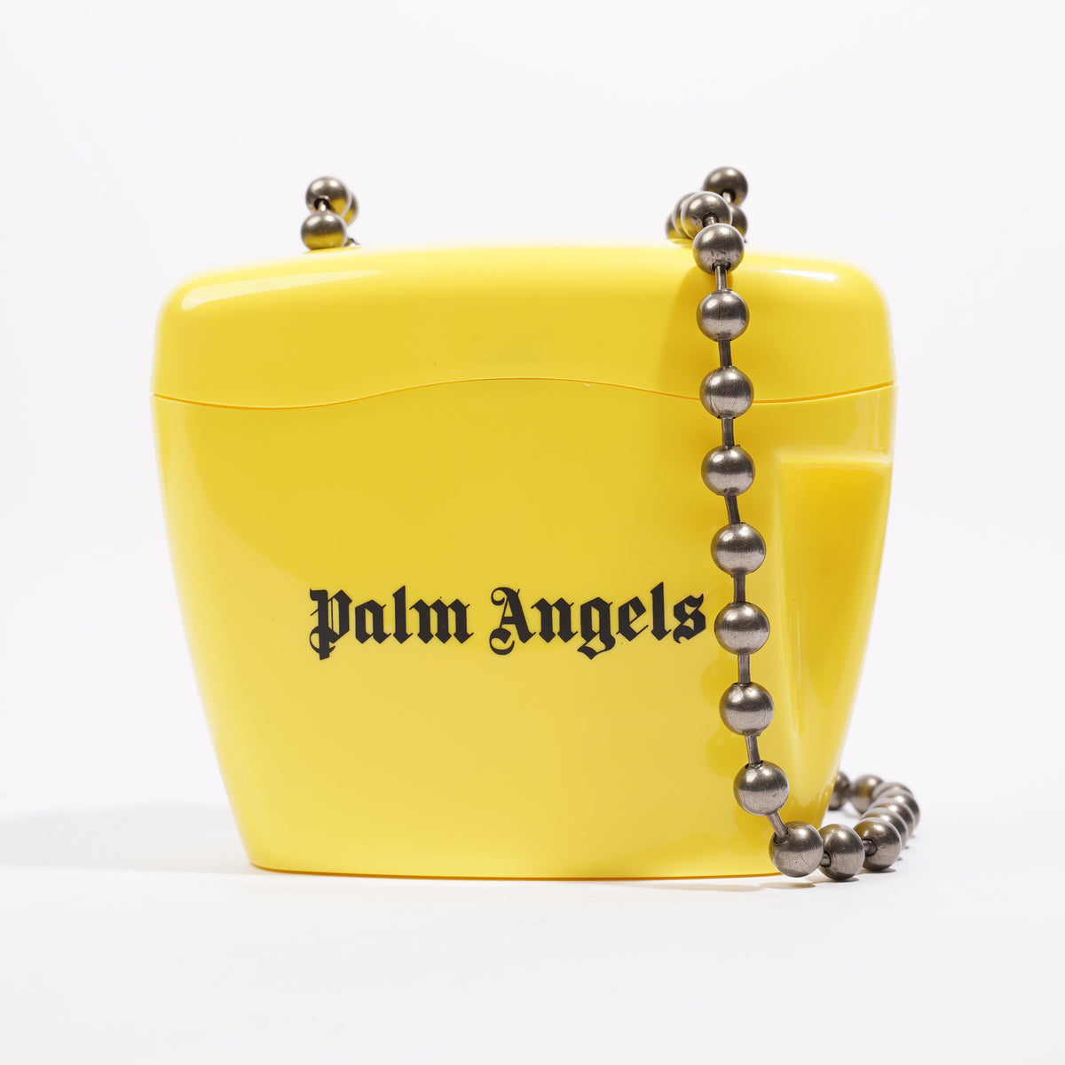 Palm Angels Womens Padlock Bag Yellow Mini Luxe Collective