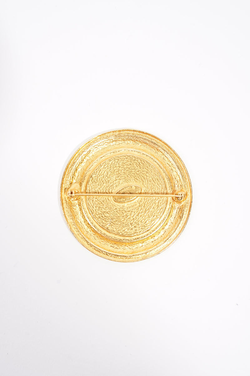  Chanel Womens 31 Rue Cambon Brooch Gold OS