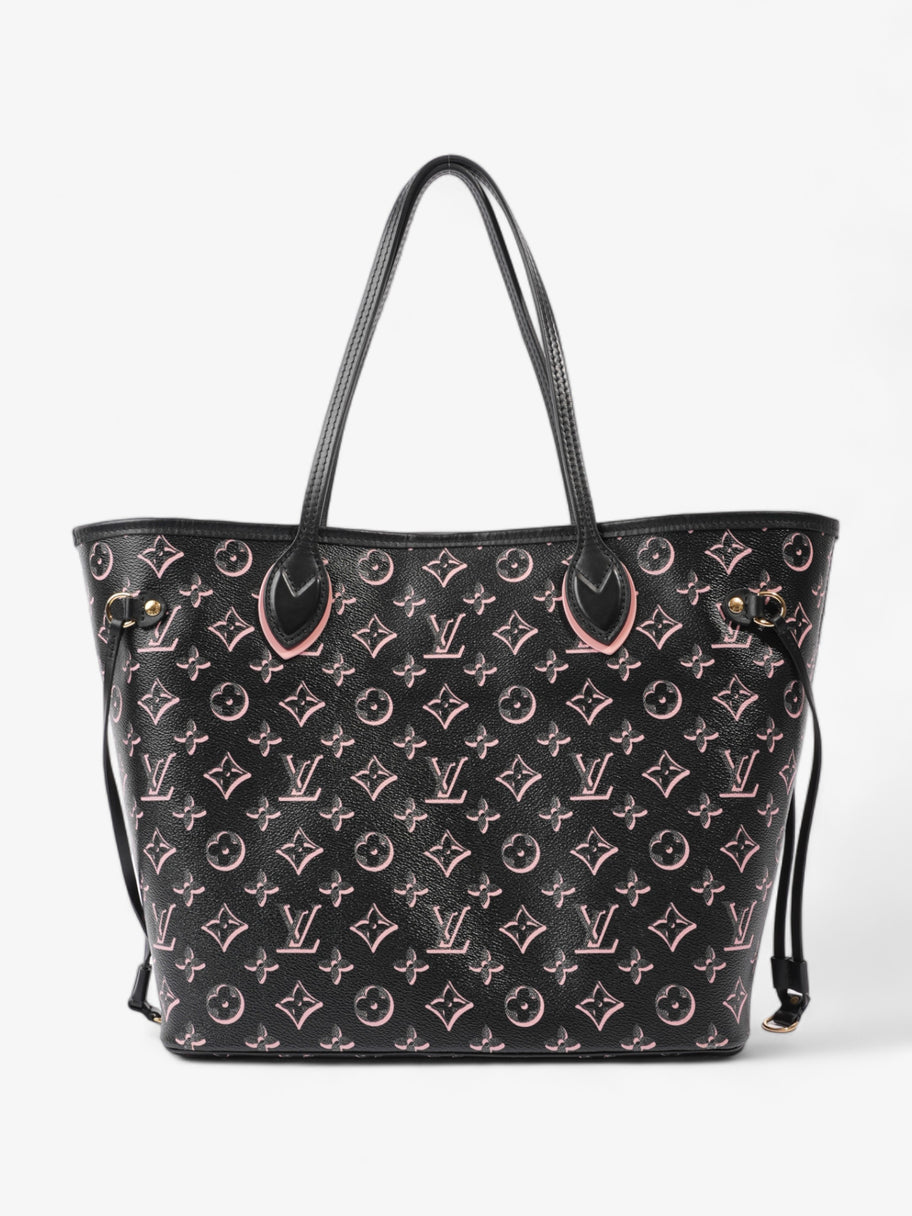 Neverfull MM Fall For You Black And Pink Monogram Coated Canvas Image 9