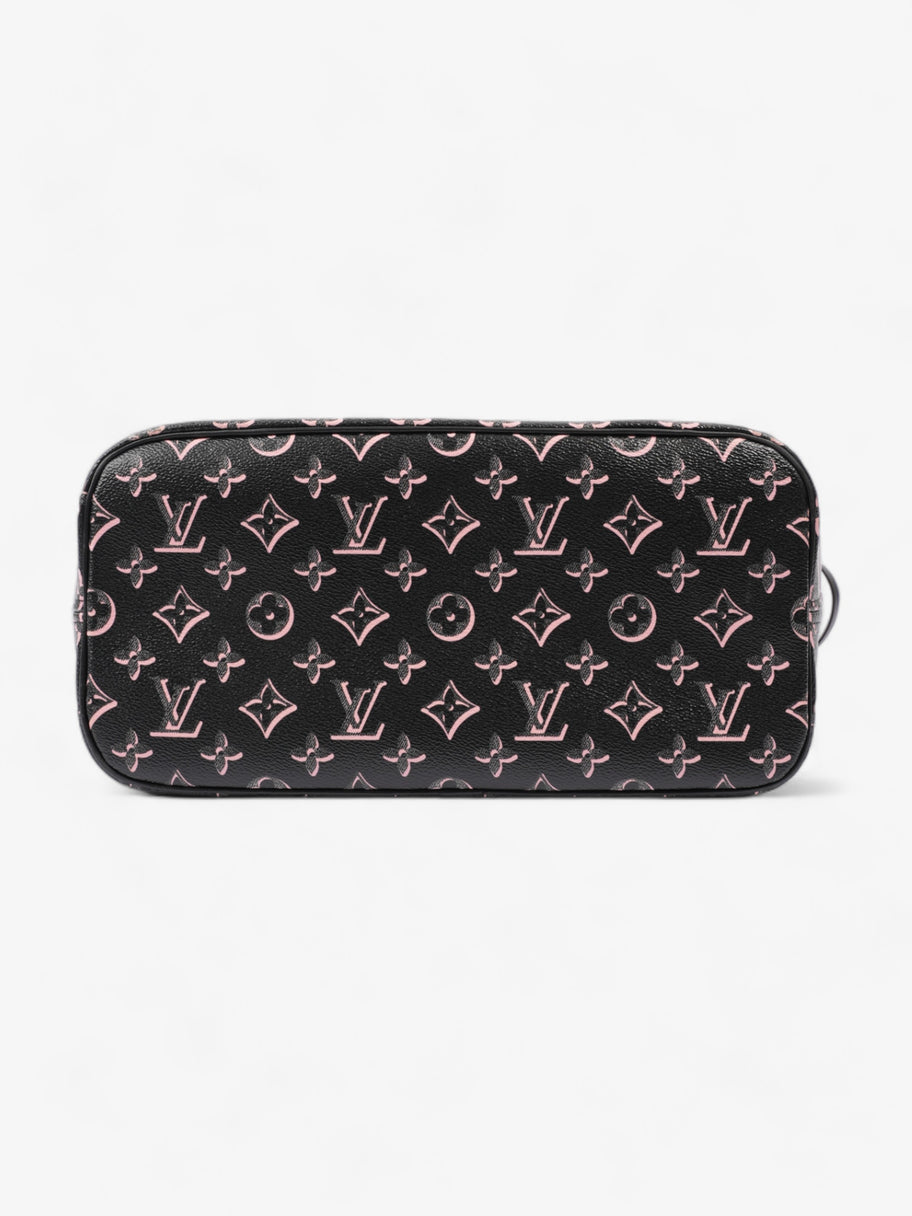 Neverfull MM Fall For You Black And Pink Monogram Coated Canvas Image 10