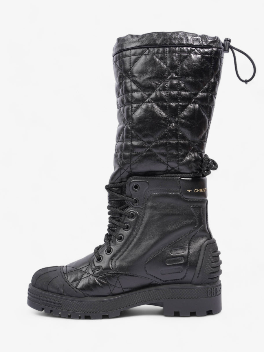 Boots Black Leather EU 39 UK 6 Image 3