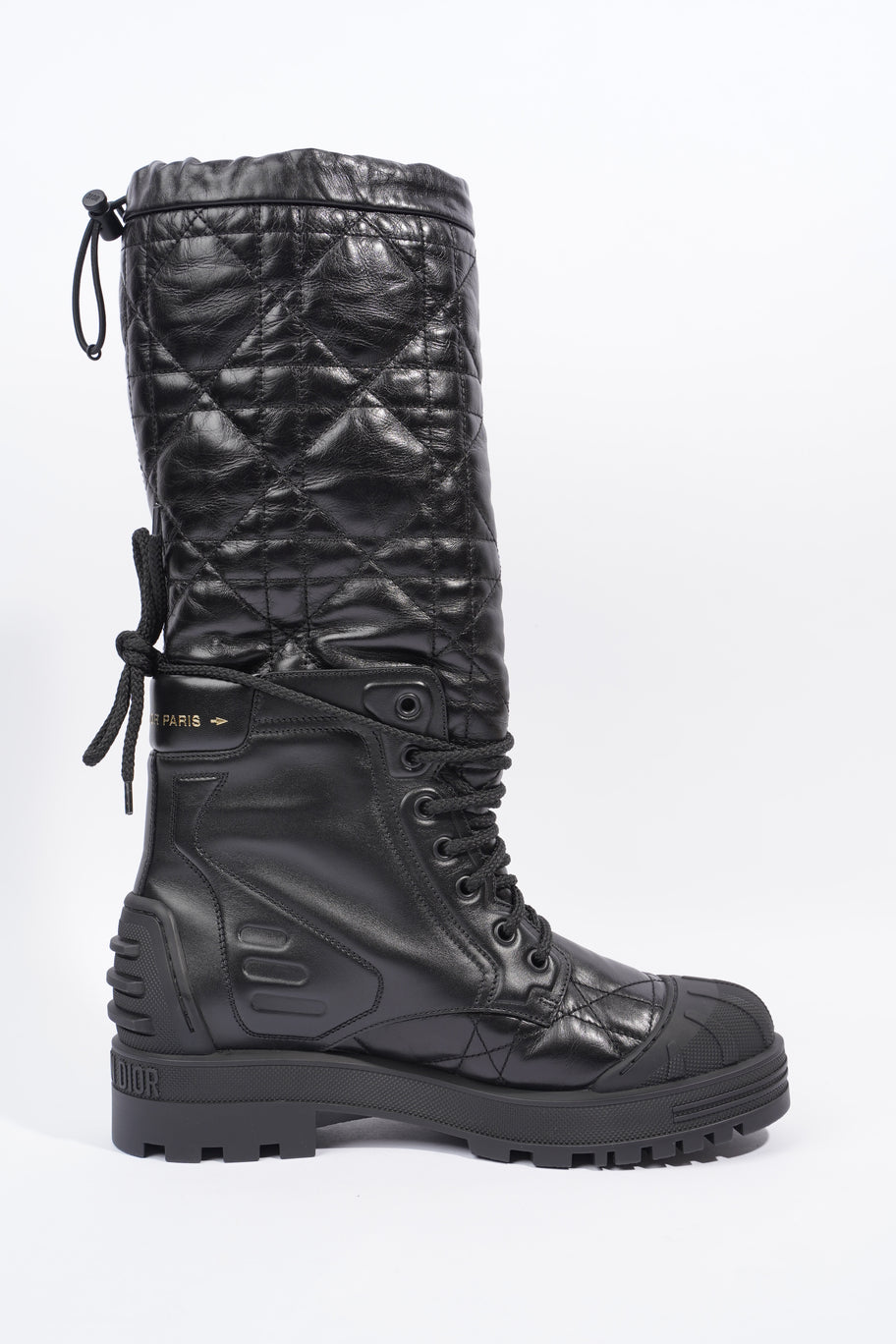 Boots Black Leather EU 39 UK 6 Image 4