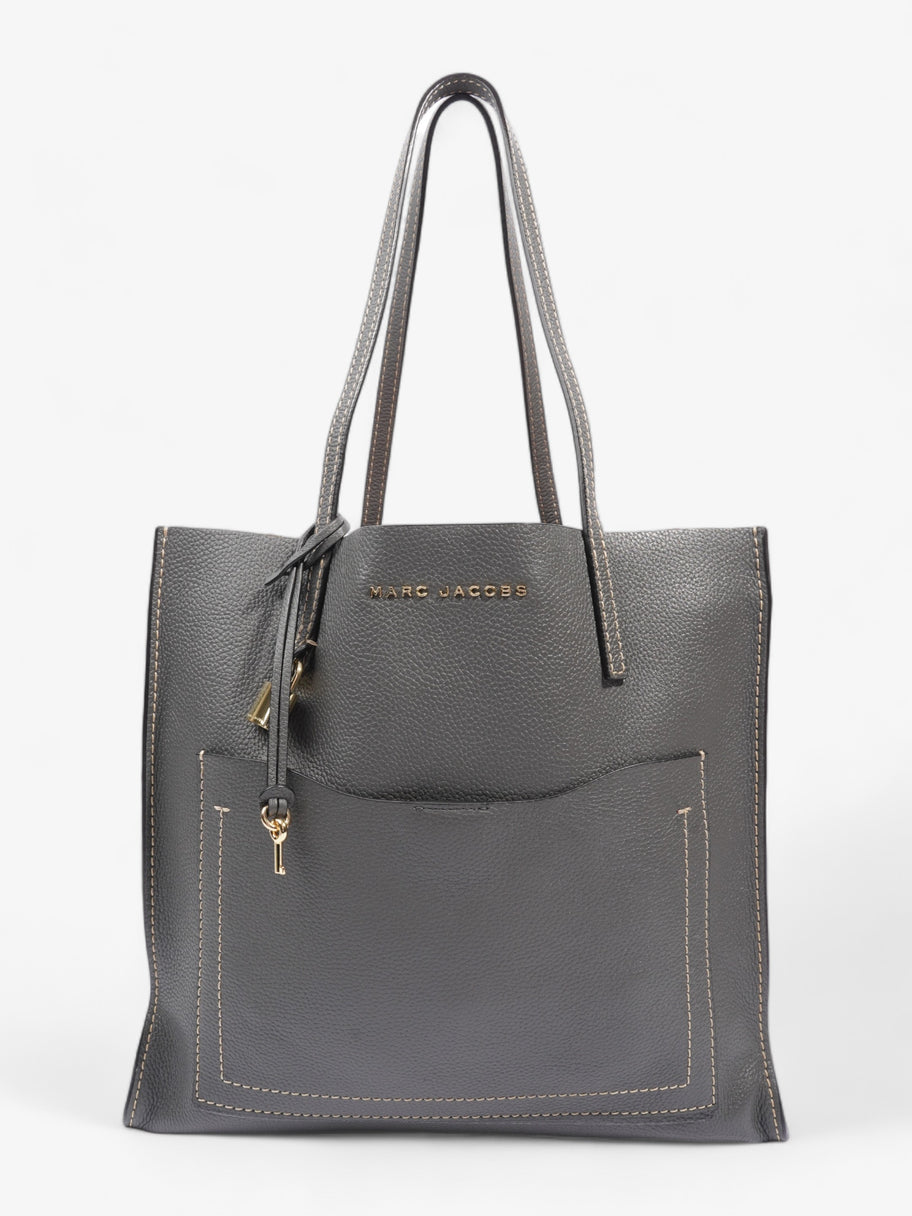 Grind T Tote Grey Leather Large Image 1