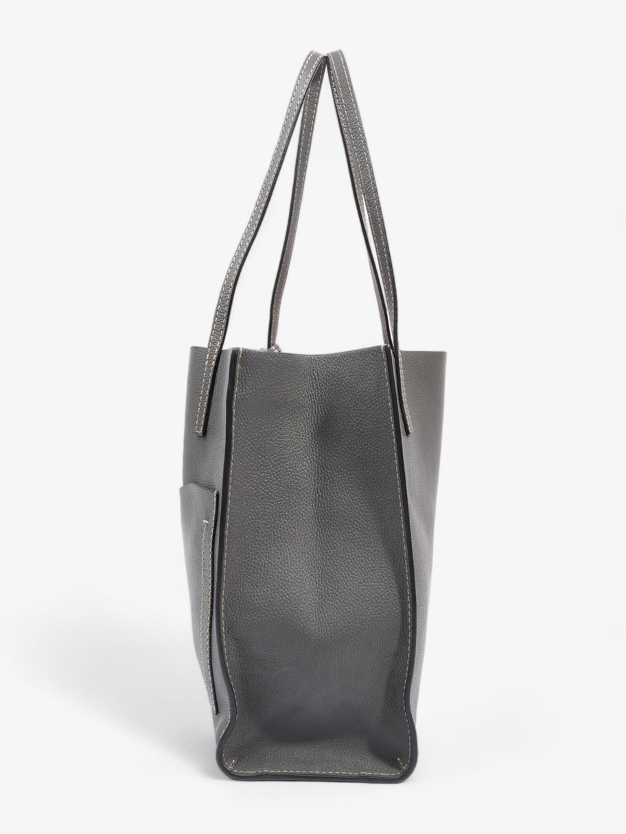 Grind T Tote Grey Leather Large Image 5