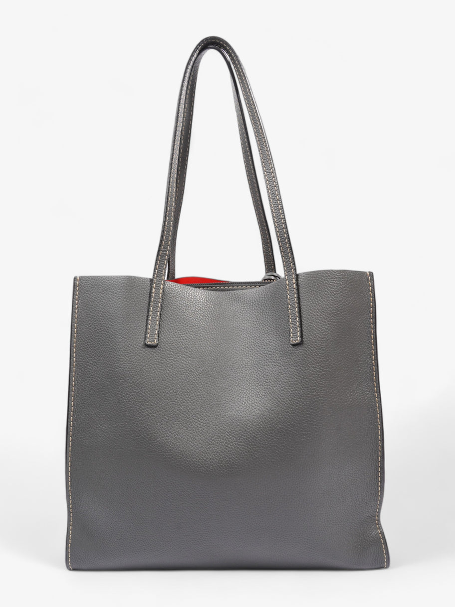 Grind T Tote Grey Leather Large Image 6